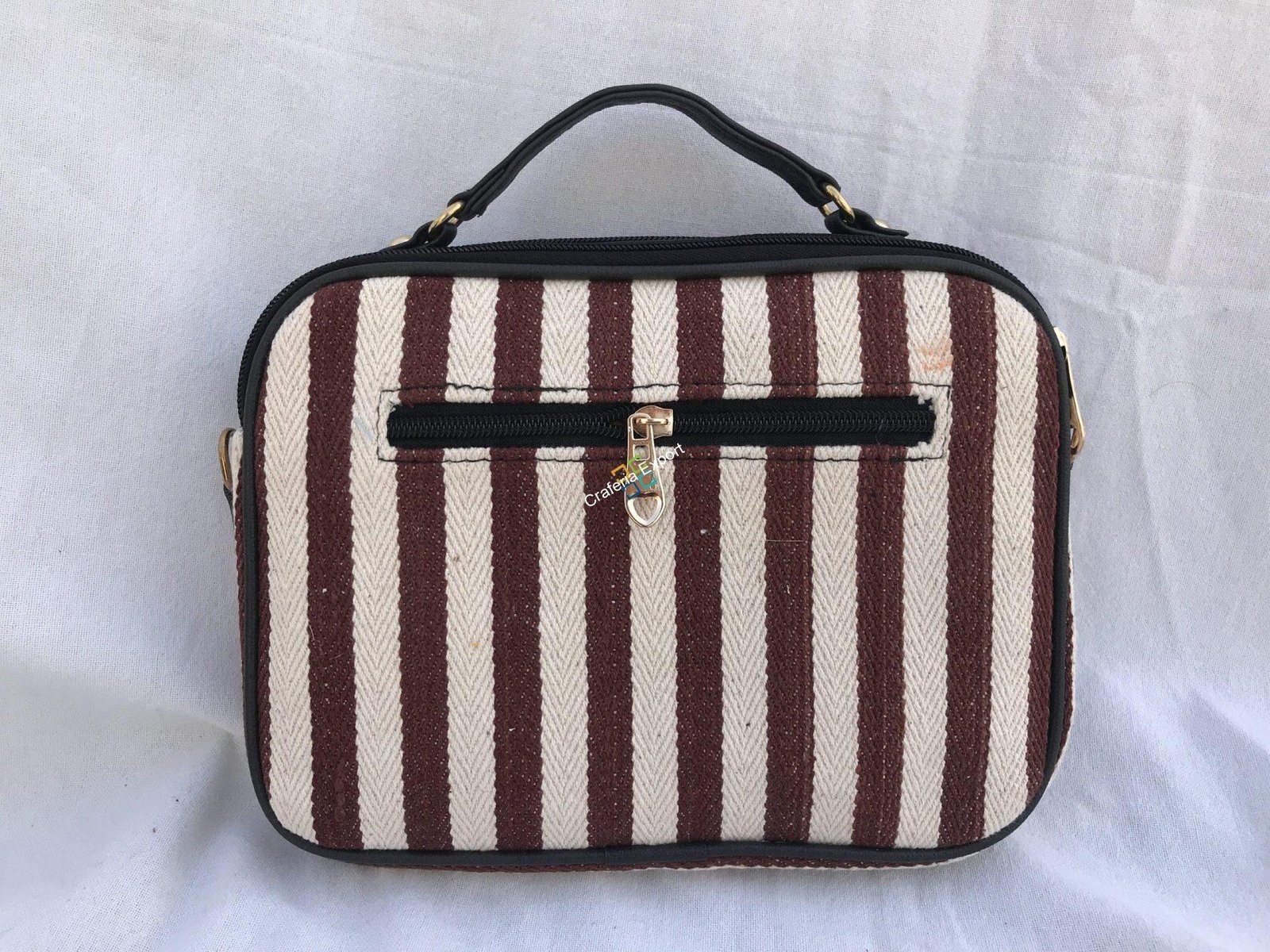 Fashionable Jacquard patterned Sling Bag/Handbag For Women & Girls - Image 3