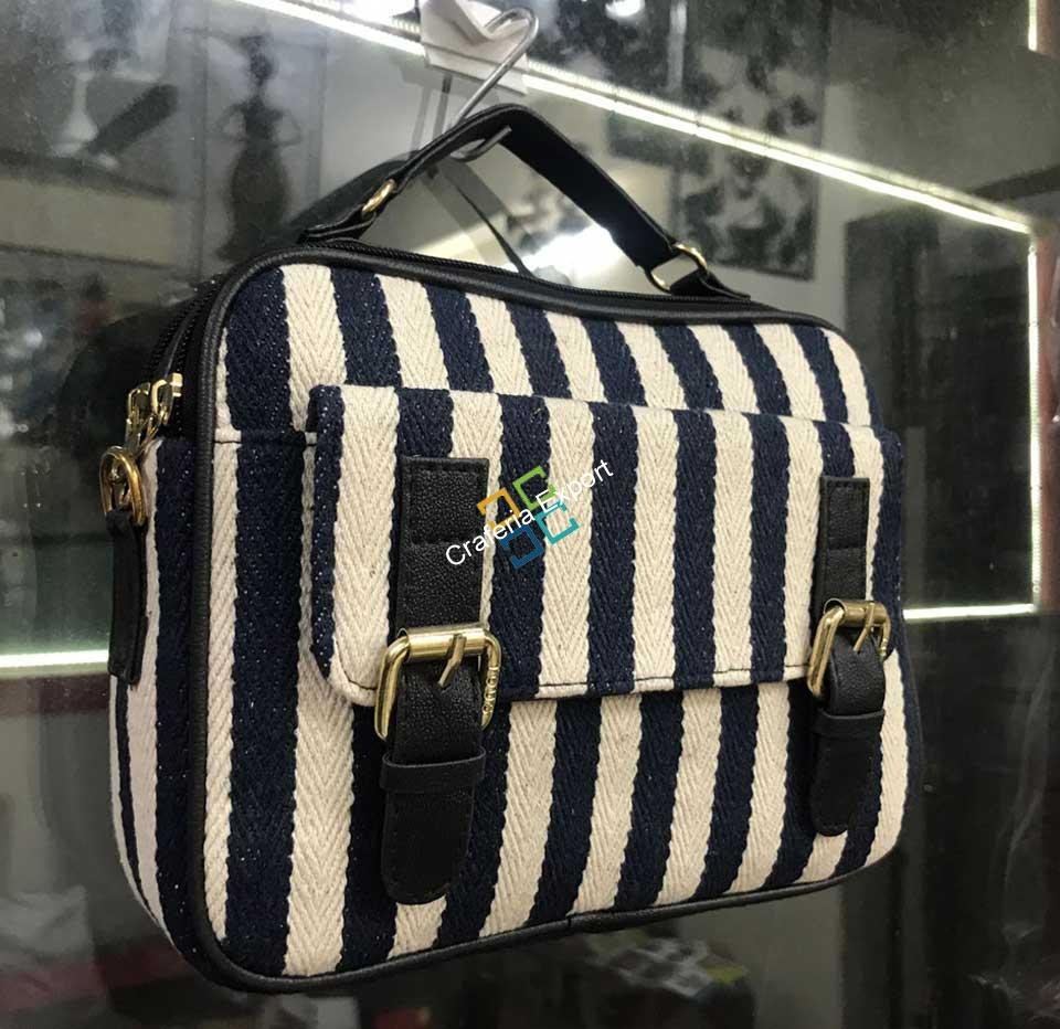 Fashionable Jacquard patterned Sling Bag/Handbag For Women & Girls - Image 6