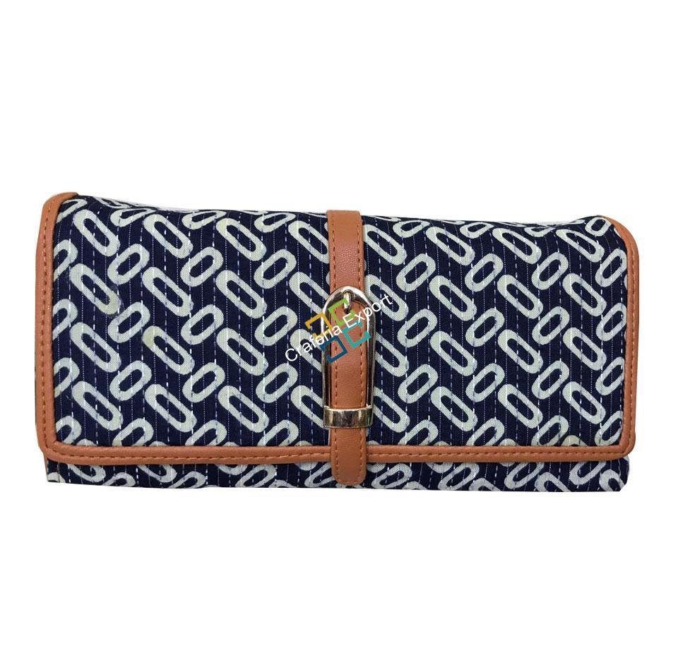 Elegant Ikkat printed Clutch/Wallet For Women & Girls