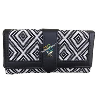 Trendy Jacquard Designed Clutch/Wallet for Women & Girls