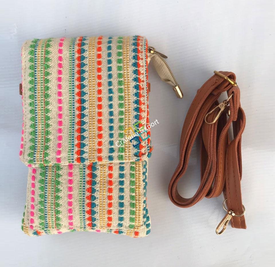 Jacquard Printed Sling bag/Handbag For Girls & Women - Image 4