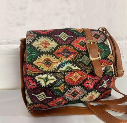 Silk Patola cross body sling bags - Image 9