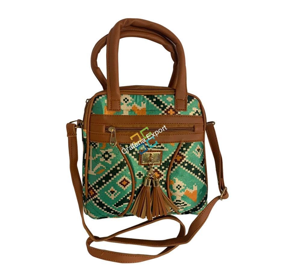 Beautiful sling handy handbags with printed design