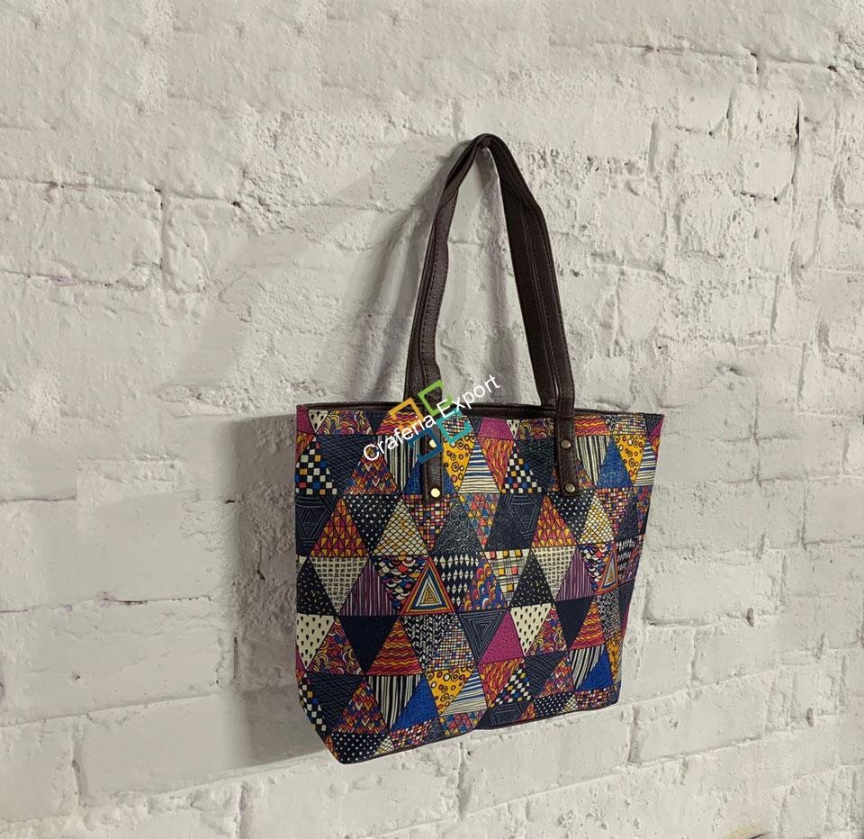 Women's Tote Shoulder Bags with printed design - Image 5