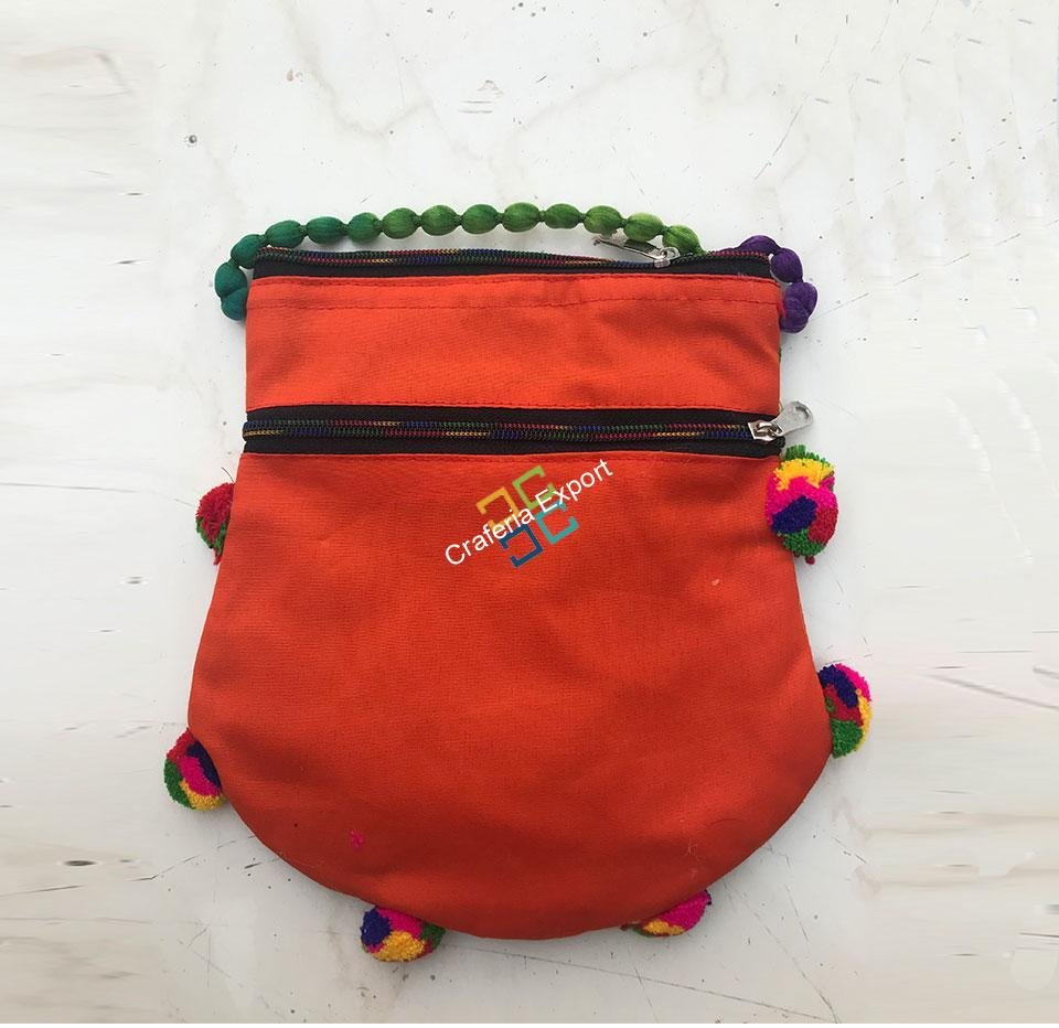 Colorful Handmade Embroidered Traditional Sling bag - Image 2