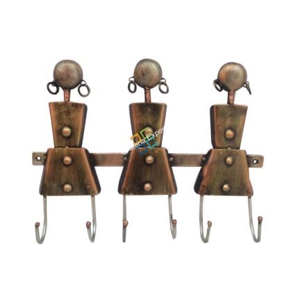 unique Tribal Men key hanger for wall decoration