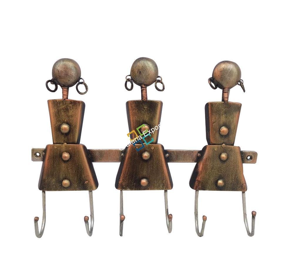 unique Tribal Men key hanger for wall decoration