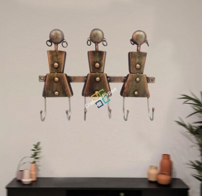 unique Tribal Men key hanger for wall decoration - Image 2