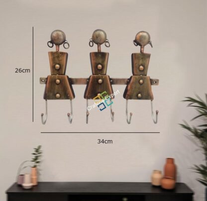 unique Tribal Men key hanger for wall decoration - Image 3