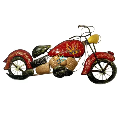 Antique Bullet Bike Metal Wall Decor Art hanging - Image 2