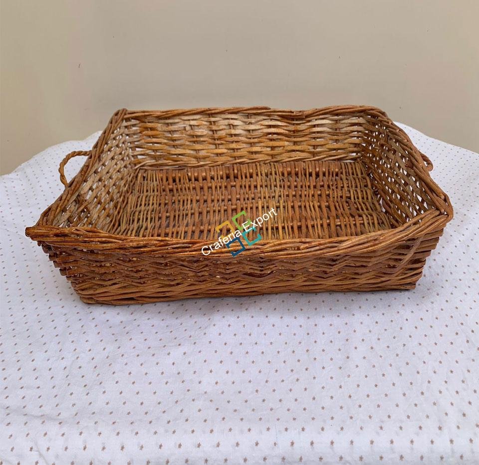Cane Storage Fruit And Vegetable Basket ( Set of 2 ) - Image 5