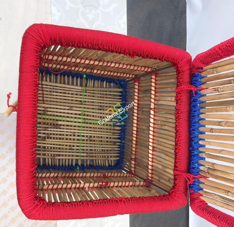 Bamboo Laundary / Hamper Basket for Home Useful-(Medium Size) - Image 3