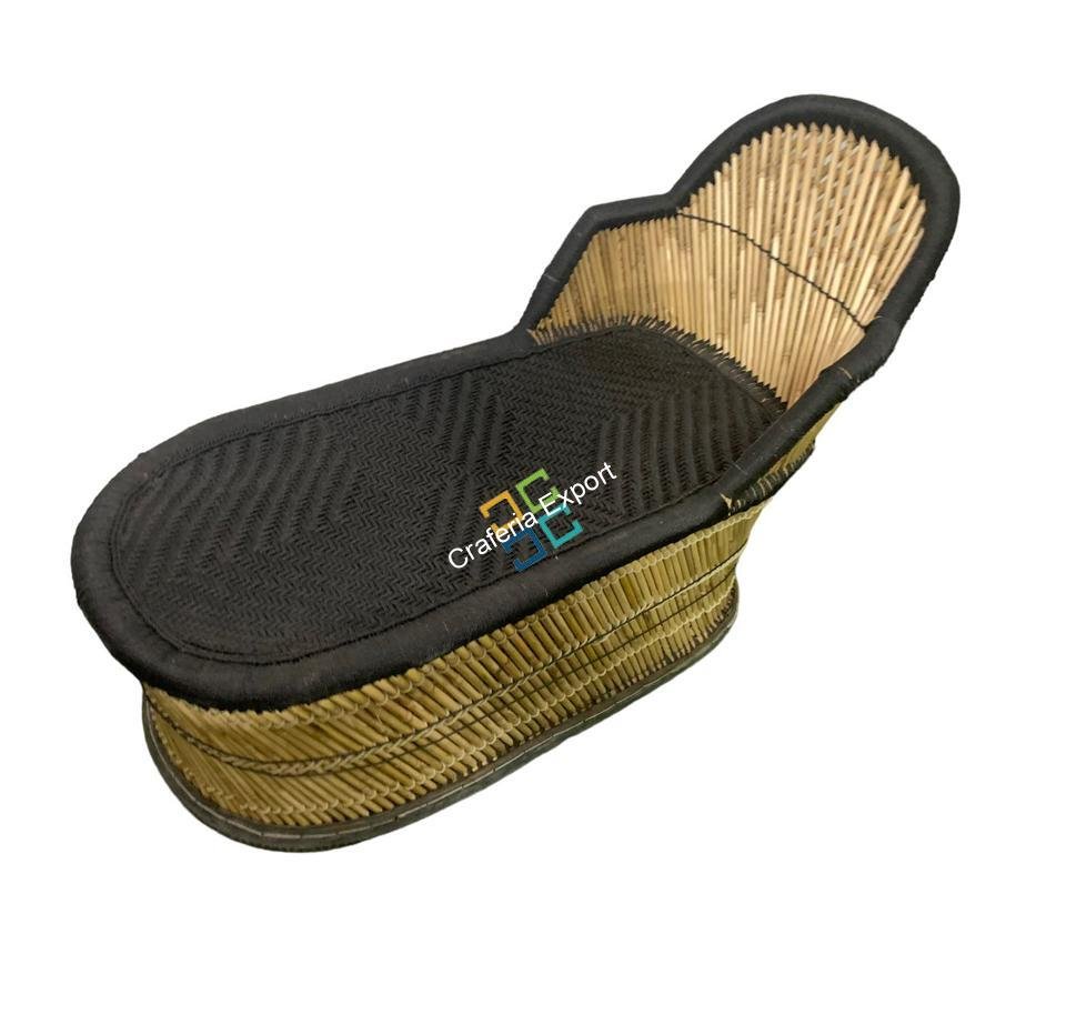 Handcrafted Bamboo Long Mudha Chair For Indoor/Outdoor (Standard Size) - Image 7