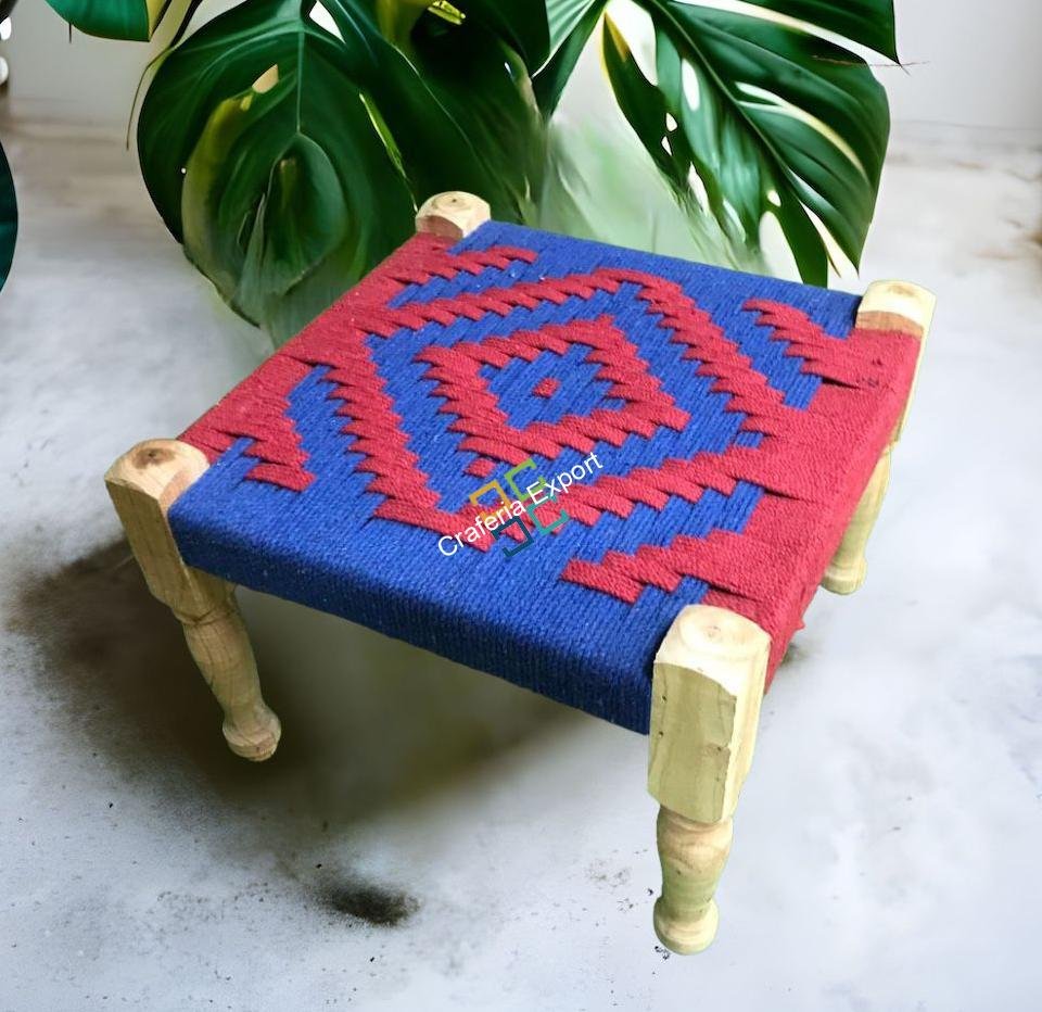 Handwoven Pidha Stools/Chowki for indoor and outdoor sit - Image 6