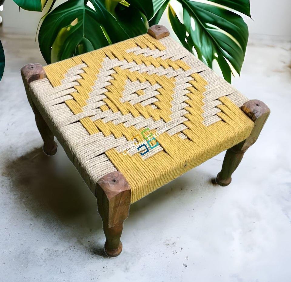 Handwoven Pidha Stools/Chowki for indoor and outdoor sit - Image 5