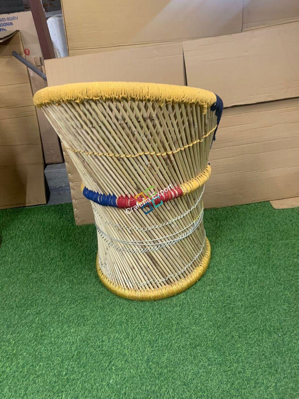 Bamboo Sute Chairs for Balcony | Bamboo Mudda Chairs for indoor and outdoor - Image 4