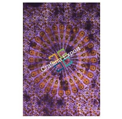 Mandala Blue Shade handmade jaipuri wall hanging