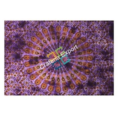 Mandala Blue Shade handmade jaipuri wall hanging - Image 2