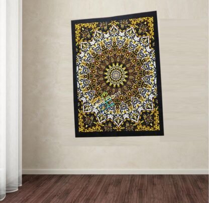 Mandala flower Poster Home Decorative Of Wall Hanging Indian Handicrafts
