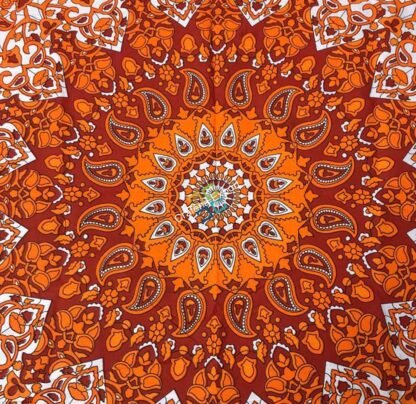 Mandala Poster of Flower for  Home Decorative Of Wall Hanging Indian Handicrafts - Image 2