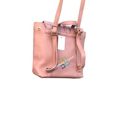 Checked printed Bag pack for girls - Image 4