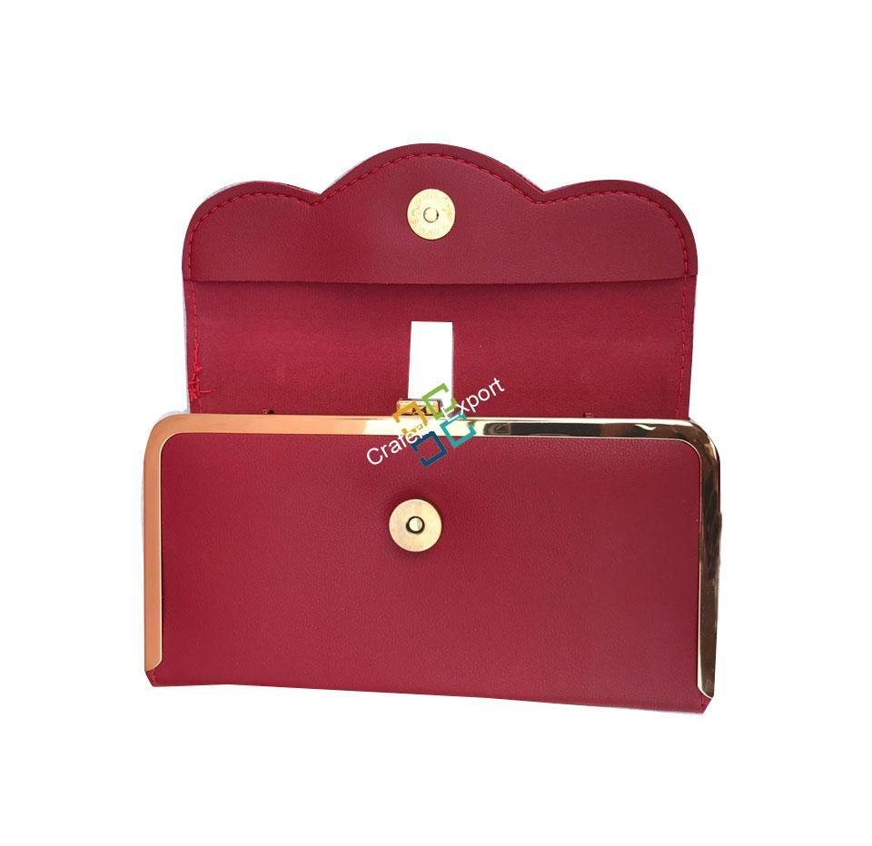 Pretty Bow Clutch with Two Little Beads for Ladies/Girls/Women - Image 7