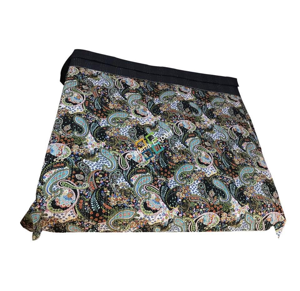 Double bed cotton RAZAI QUILT bedspread gudri blankets with printed DESIGN - Image 3