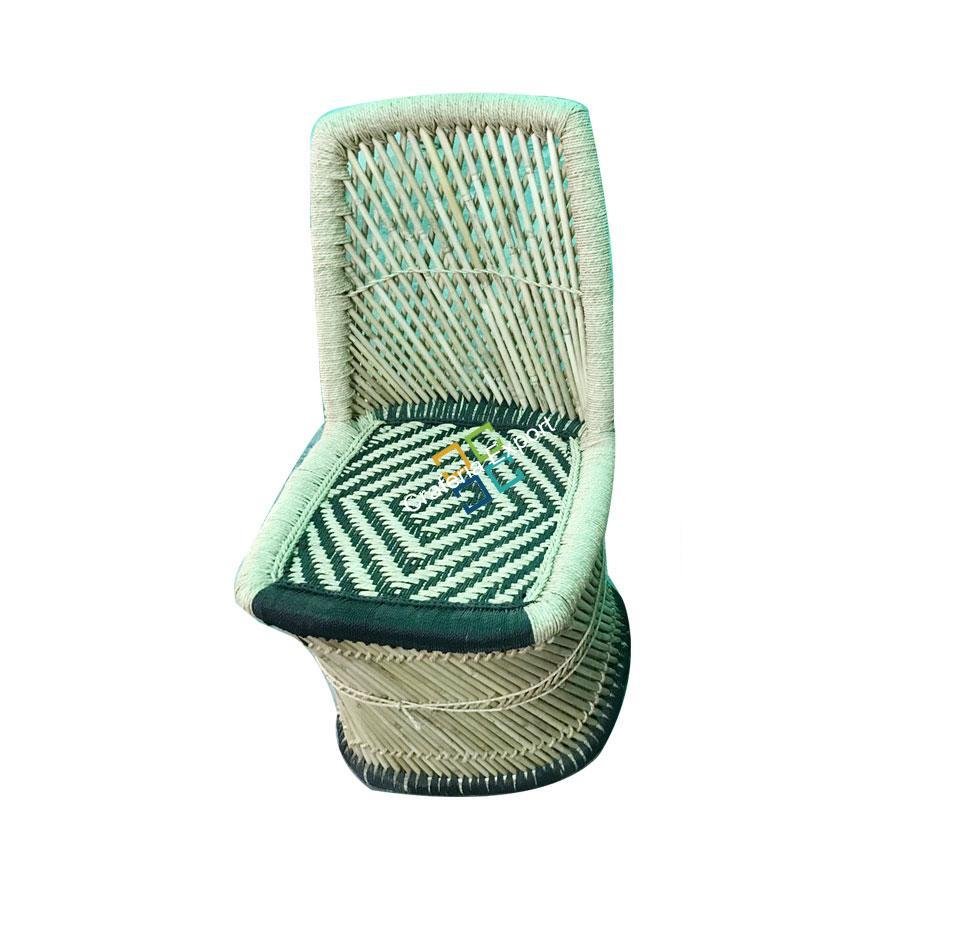Bamboo Woven Rattan Chairs (Set of 2) Home Decor Furniture Ascents for Living Rooms , Hotels - Image 3