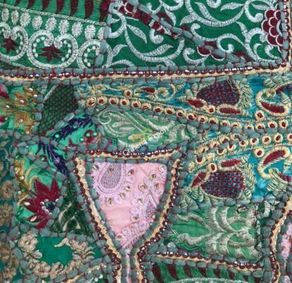 Embroidery patchwork Table cloth/Table Runner with Elephant print - Image 2