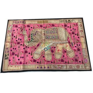Rajasthani patchwork Bohemian handmade Tablecloth/table cover