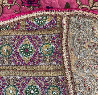 Rajasthani patchwork Bohemian handmade Tablecloth/table cover - Image 3