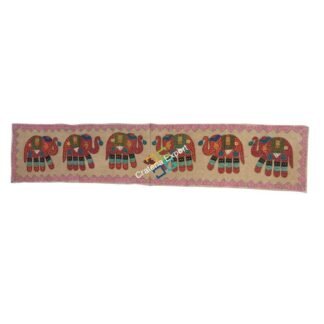 Elephant Printed Cotton Wall hanging /Table Covers/Runner for home decor