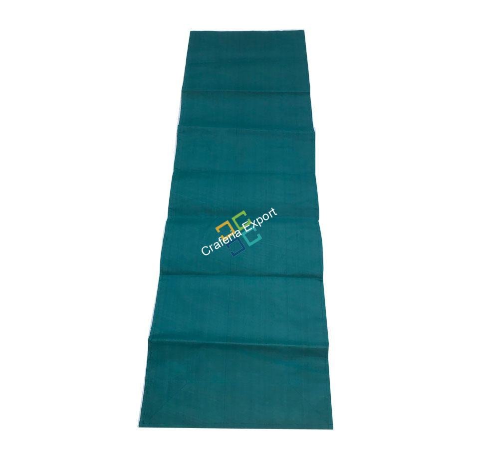 Jaipuri handemade embroidery table runner.-Purple - Image 4