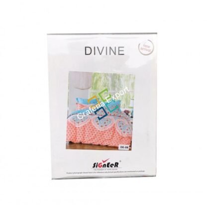 Chic printed cotton two single bedsheet with two pillow cover - Image 3