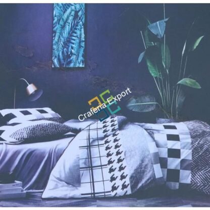 Comfortable Cotton Fabric Double Bedsheet with Two pillow cover