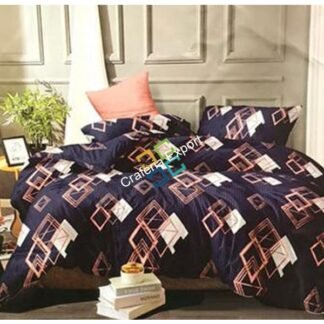 Rhombus shape double bedsheet for home decor/room (with 2 pillow cover)