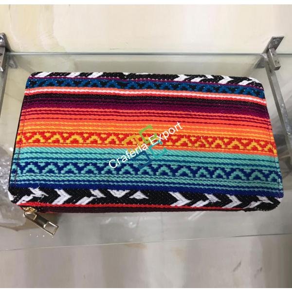 Stylish Jacquard Patterned Clutch/Wallet For Women & Girls - Image 5