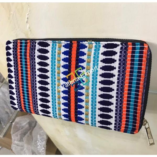 Stylish Jacquard Patterned Clutch/Wallet For Women & Girls - Image 4