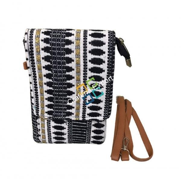 Jacquard Printed Sling bag/Handbag For Girls & Women