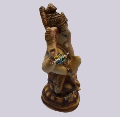 White Marble Ganesh Showpiece  home decor Indian God beauty - Image 2
