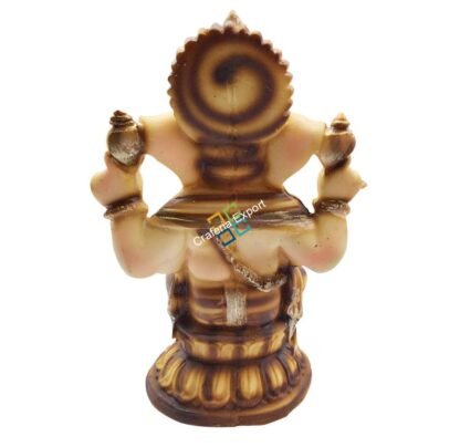 White Marble Ganesh Showpiece  home decor Indian God beauty - Image 3