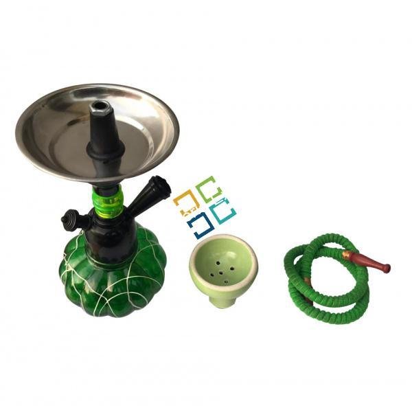 Hukkah - Glass bottom for fun that is smoking / home decor desainer Antique item - Image 2