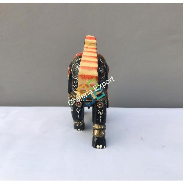 Handcrafted Art work Showpiece Elephant for home decor/Gifts ( pair of 3) - Image 2