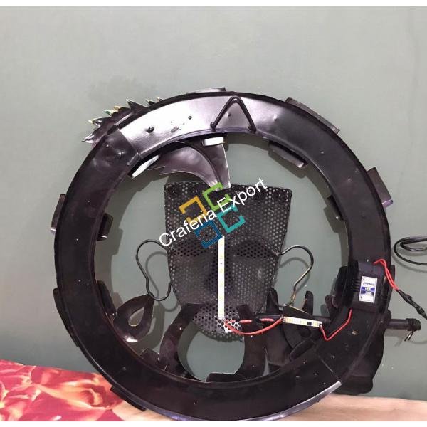 Lord krishna metal frame handicraft with LED home decor/gifts - Image 3