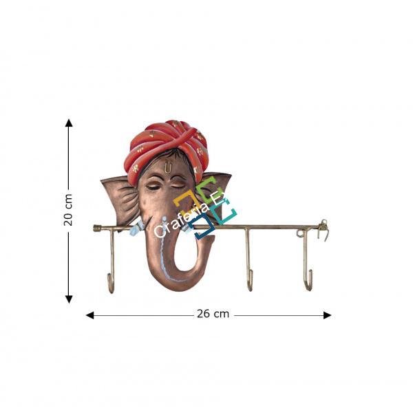 Lord Ganesha Key Hook/Wall hanging for Decoration/Gifts - Image 2