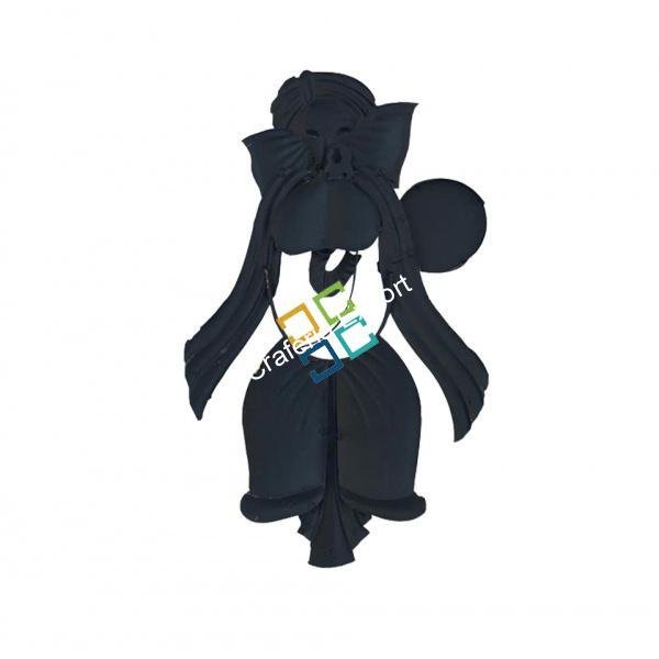 Wall mounted ganesha with musical instrument showpiece for interior Decor - Image 4