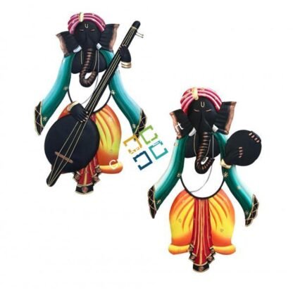 Handicrafted lord ganesha home decor showpiece /  wall decoration frame ( set of 2 pcs )