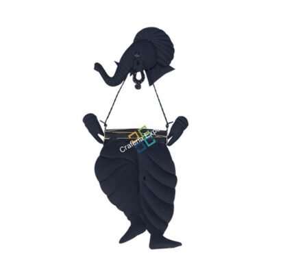 Wall Art showpiece of lord Ganesh with Dholak for home decoration/Gifts Items
