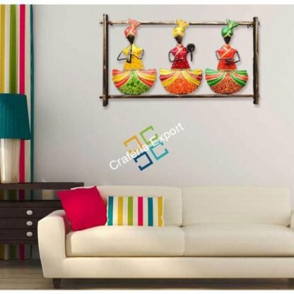 Unique handicraft metal sardar musician men wall frame for  living room, office decor,