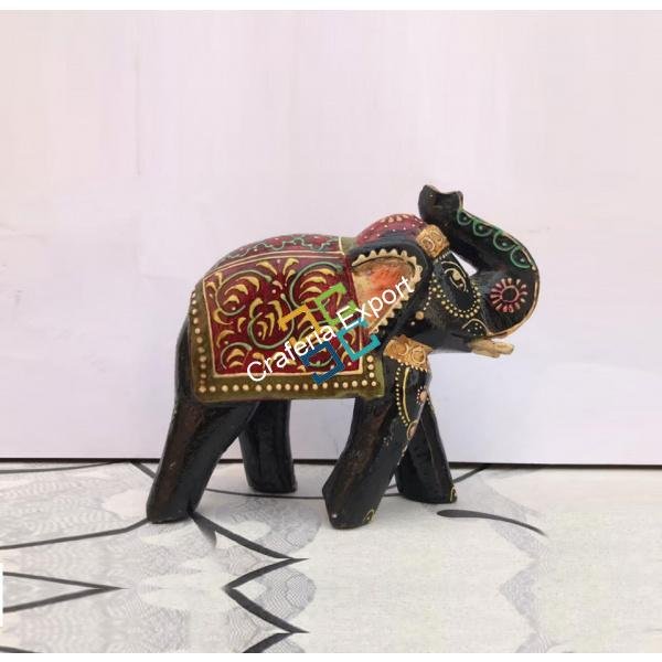 Elegant Elephant for Home Decor Showpiece - Set of Two - Image 4